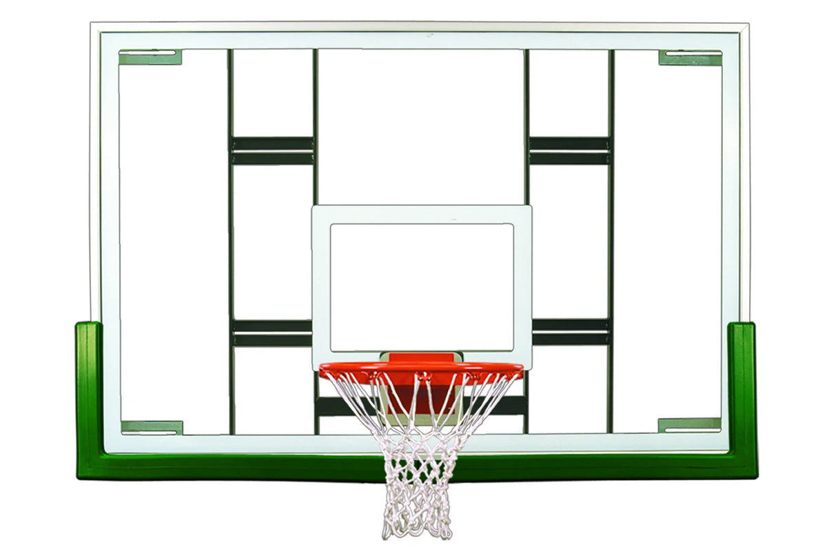 First Team Colossus™ Basketball Backboard Upgrade Package - 48&quot;X72&quot; Tempered Glass