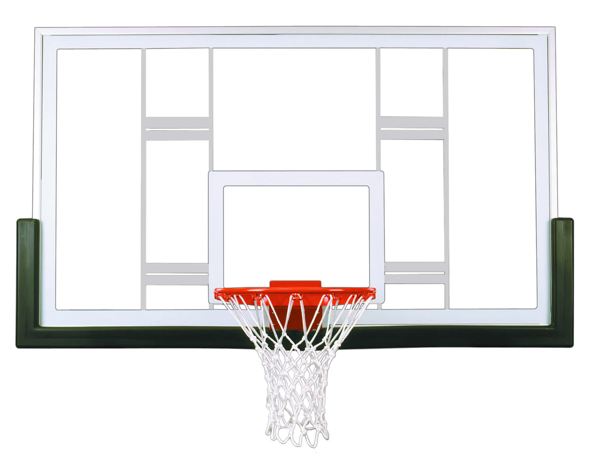 First Team Contender™ Basketball Backboard Upgrade Package - 42&quot;X72&quot; Tempered Glass