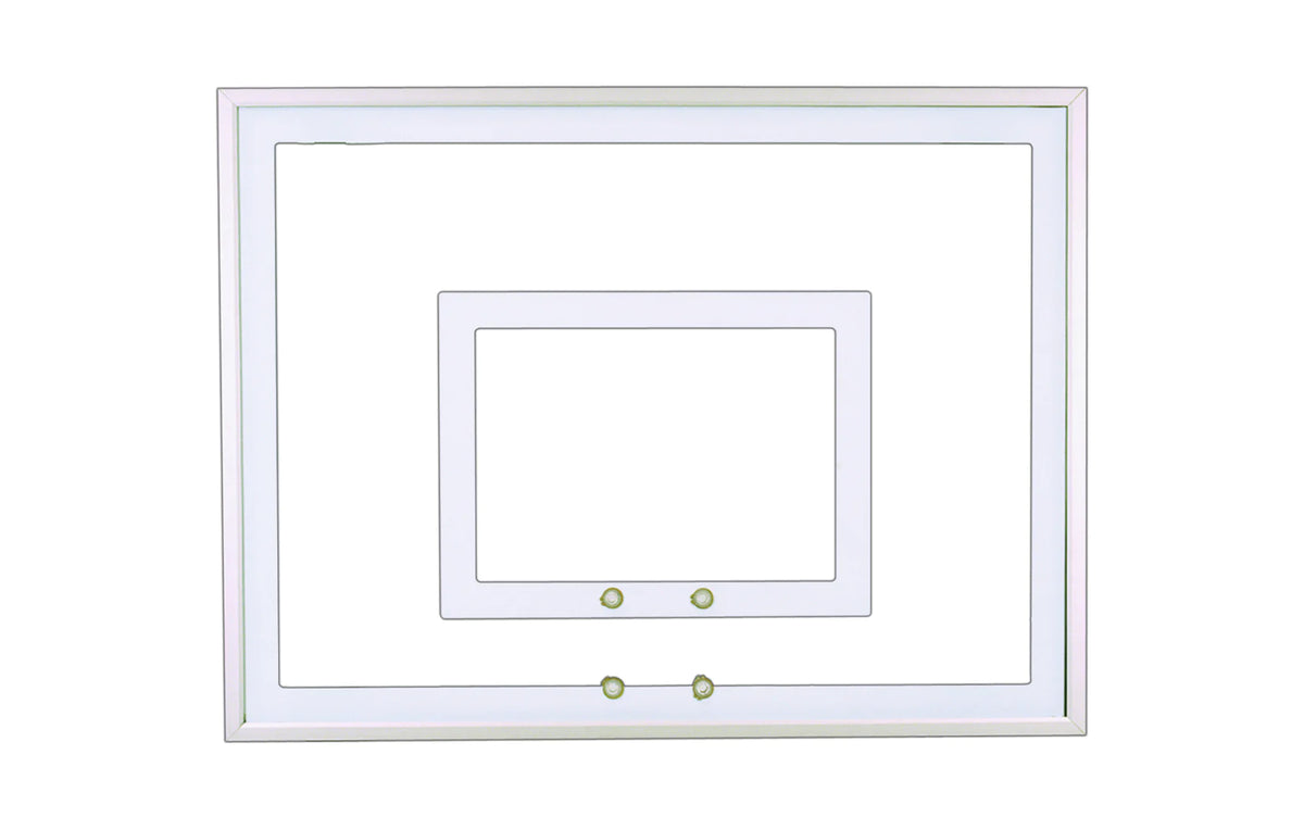 First Team FT225 Glass Basketball Backboard - 36&quot; X 54&quot; Tempered Glass