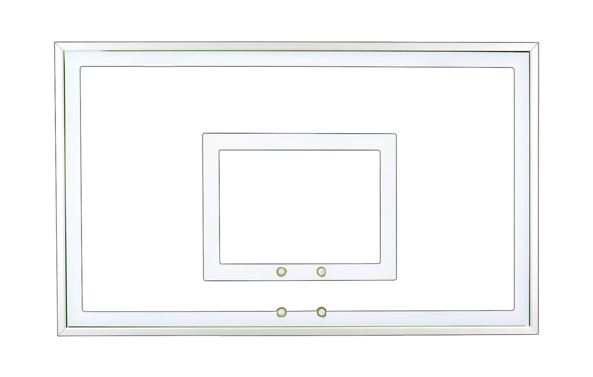 clear tempered glass basketball backboard 