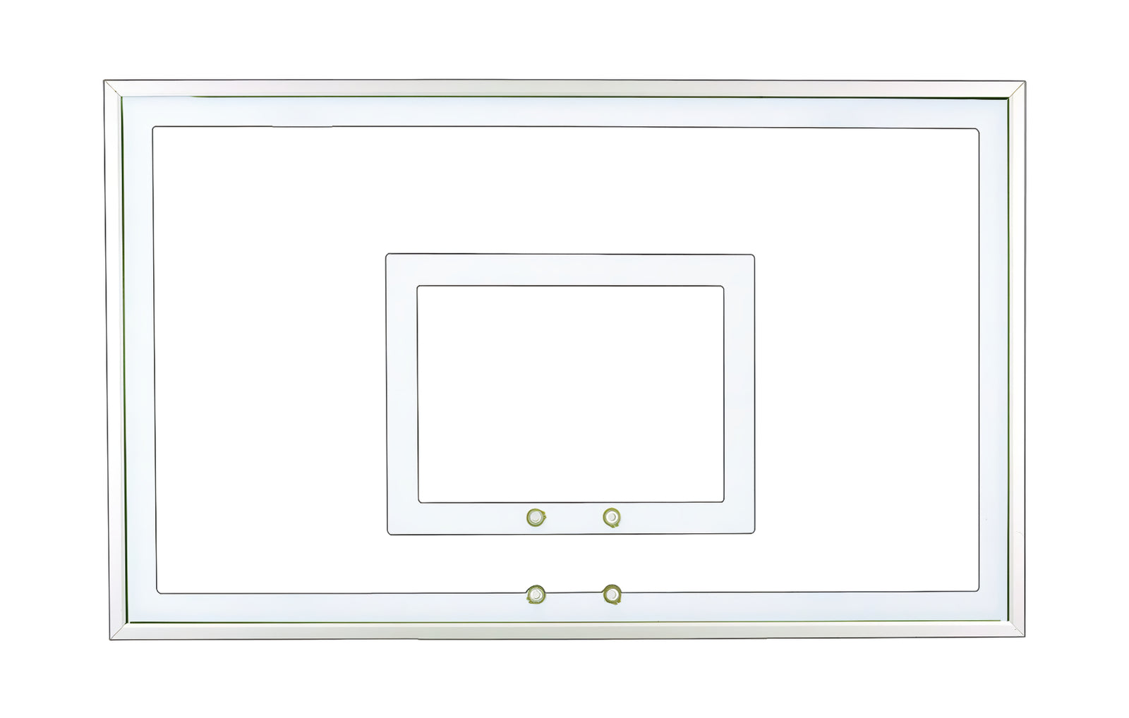 clear tempered glass basketball backboard 