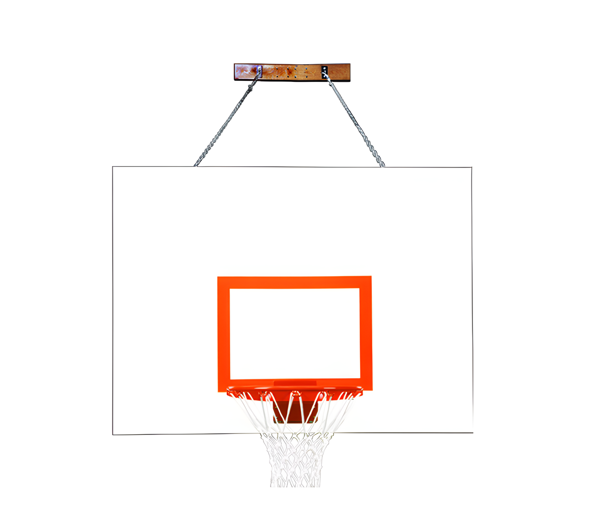 First Team FoldaMount82 Aggressor Wall Mounted Basketball Hoops- 42&quot;x60&quot; Steel