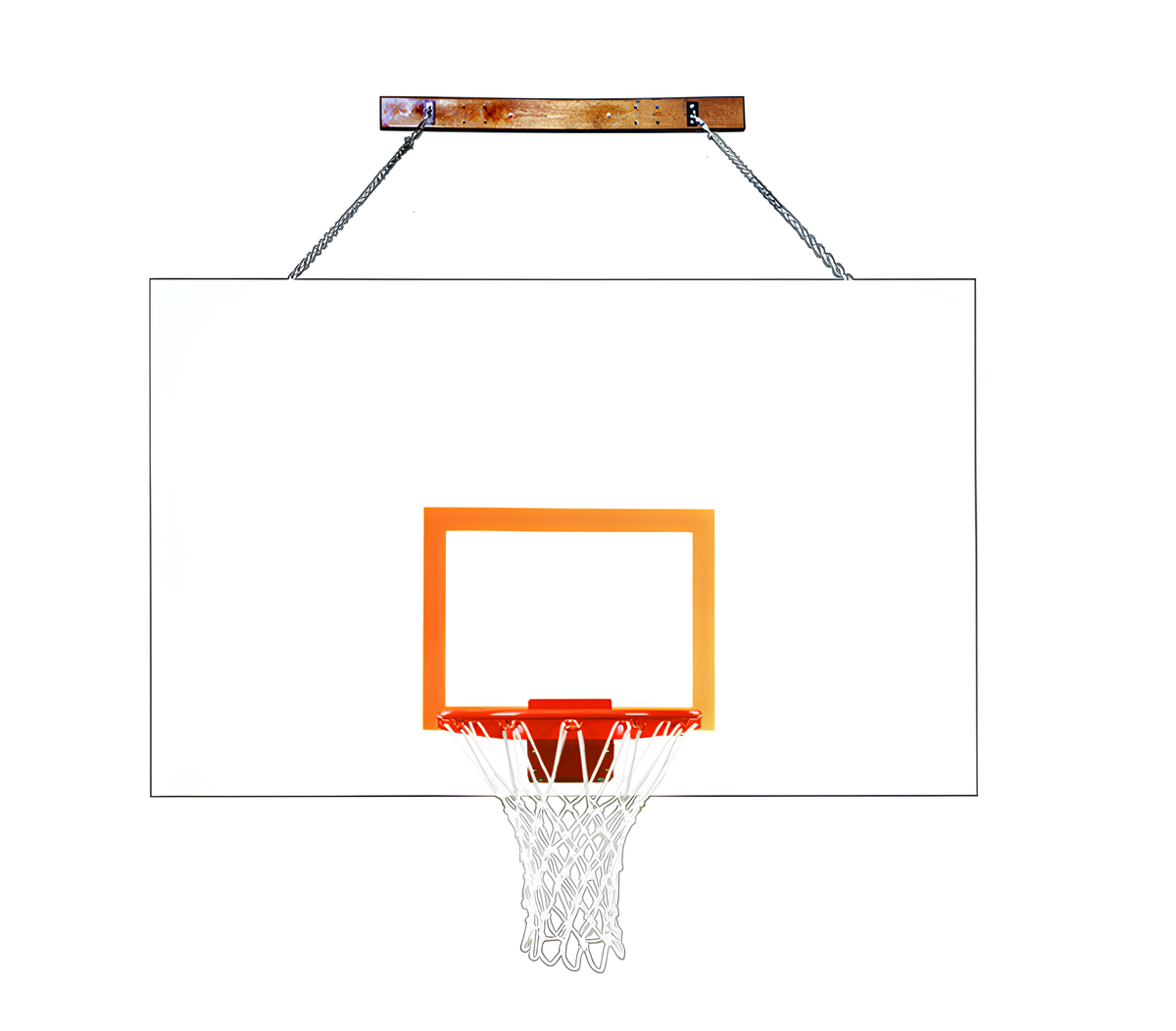 First Team FoldaMount82 Magnum Wall Mounted Basketball Hoops- 42&quot;x72&quot; Steel