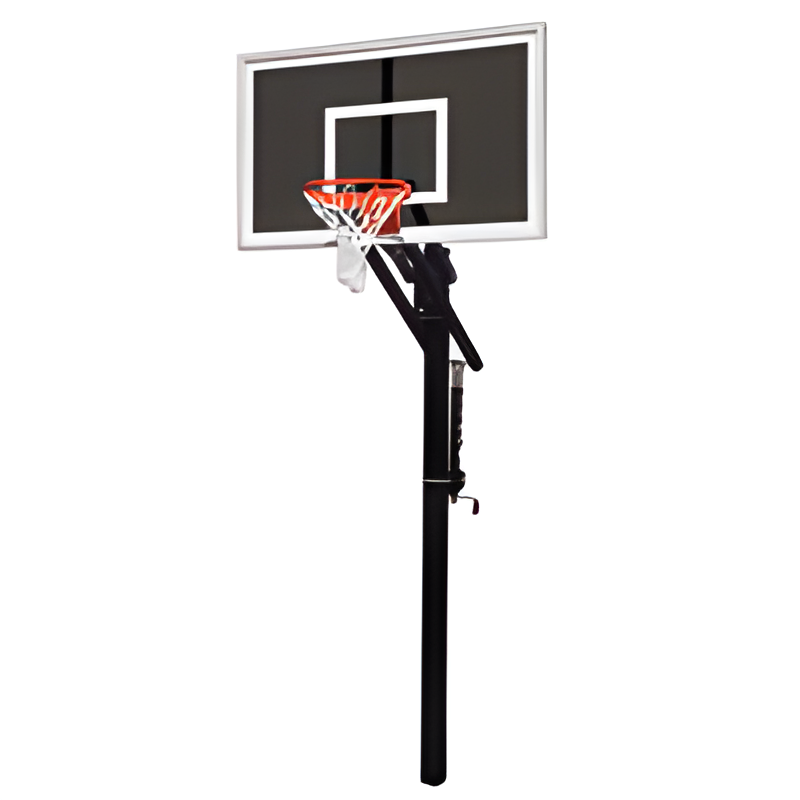 First Team Jam Eclipse In Ground Basketball Hoops- 36&quot;X60&quot; Smoked Tempered Glass