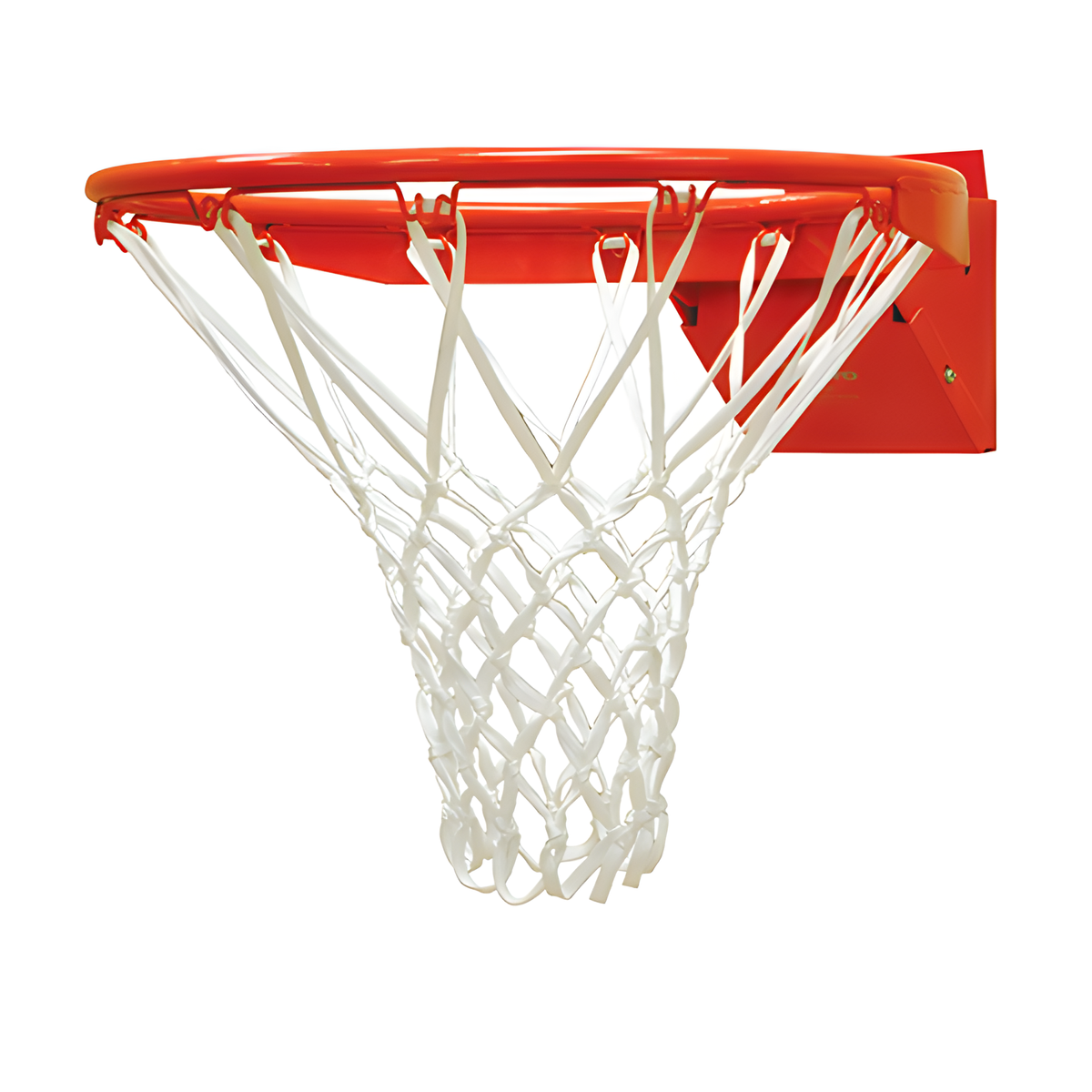 white/orange basketball net