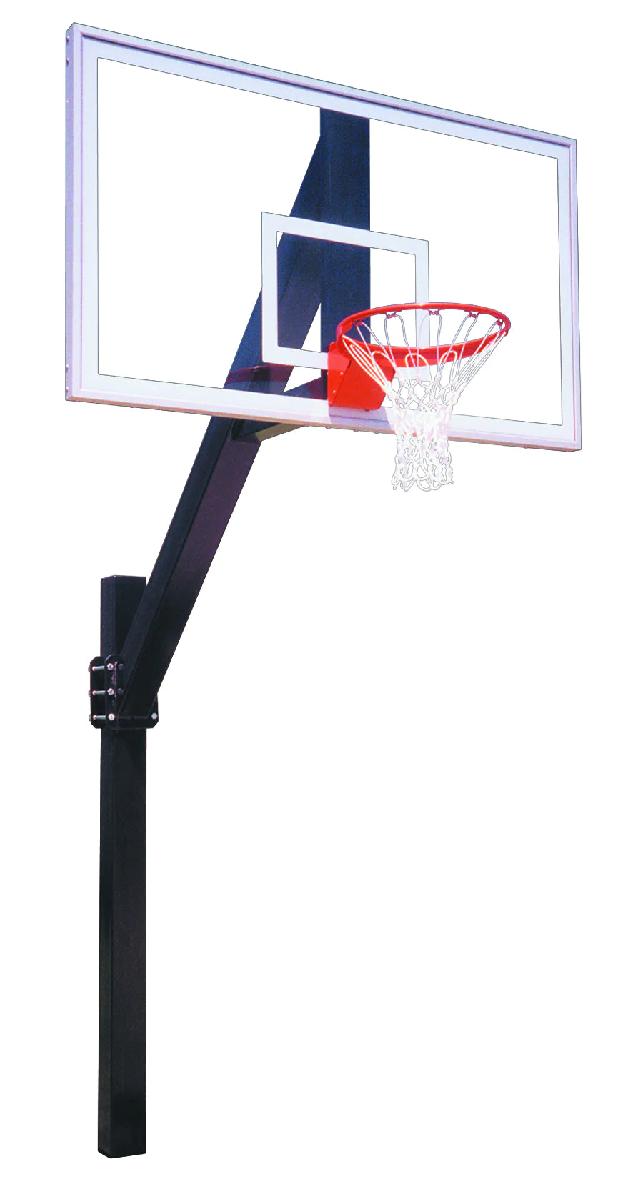 First Team Legend Arena In Ground Basketball Goal - 42&quot;X72&quot; Tempered Glass