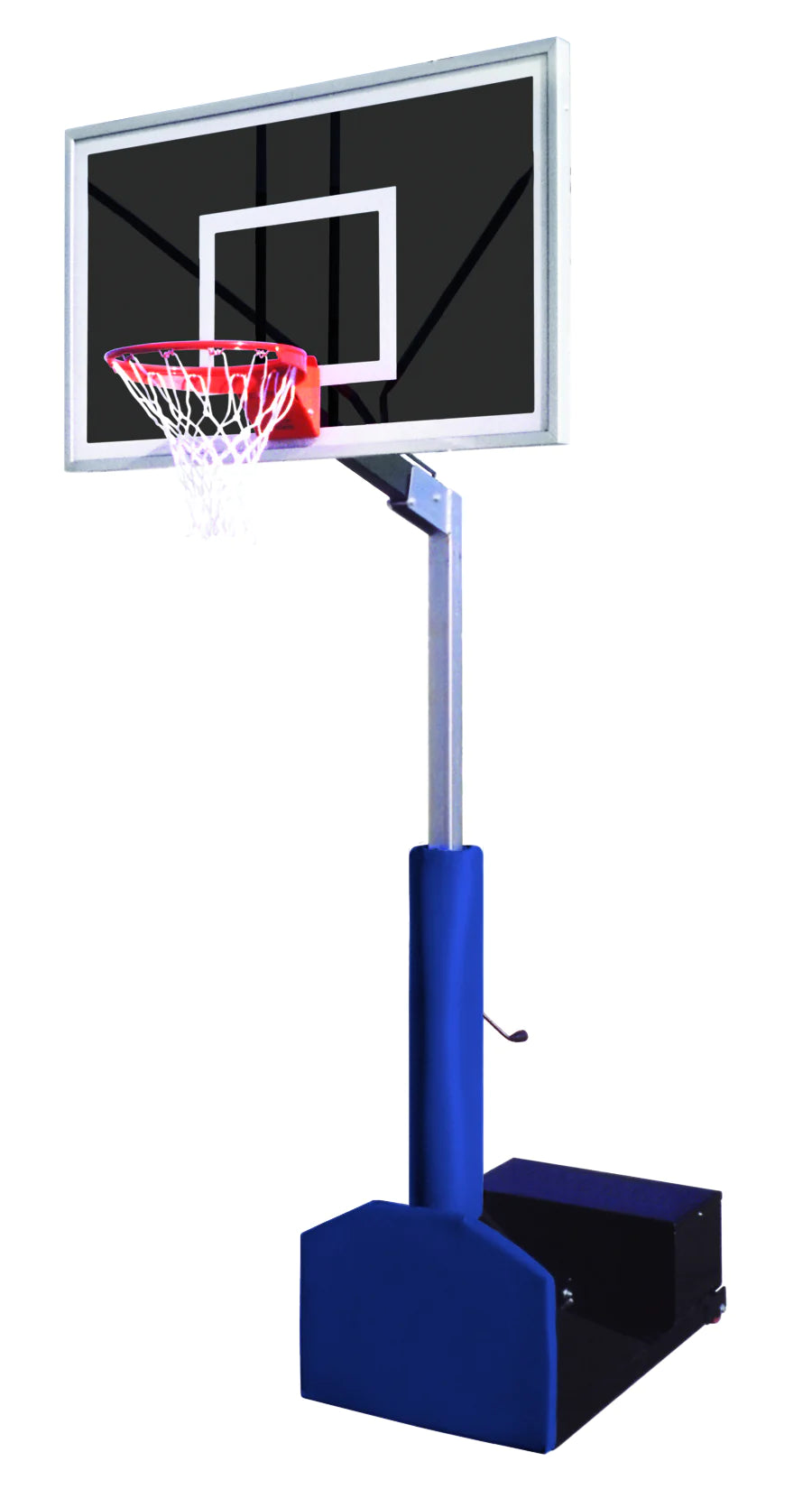 First Team Rampage Eclipse Portable Basketball Goal - 36&quot;X60&quot; Smoked Tempered Glass