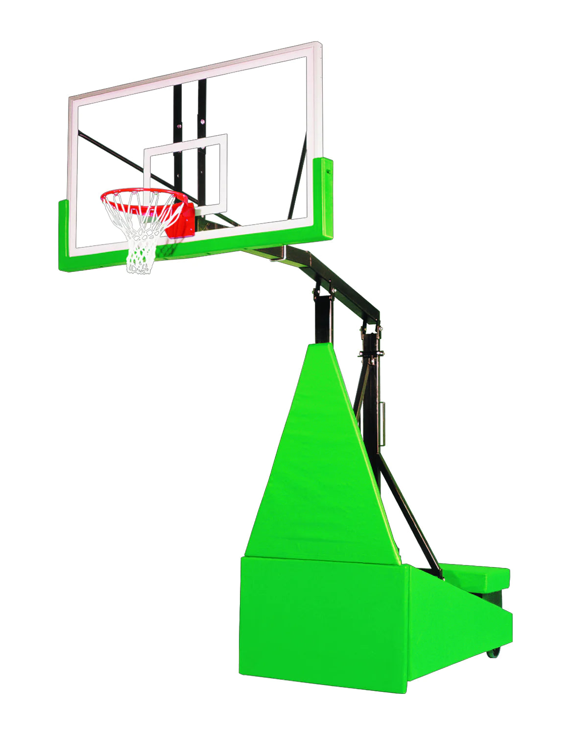 First Team Storm Arena Basketball Goal - 42&quot;X72&quot; Tempered Glass