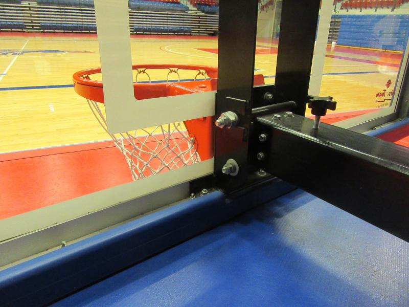 First Team Storm Pro Basketball Goal - 36&quot;X60&quot; Tempered Glass