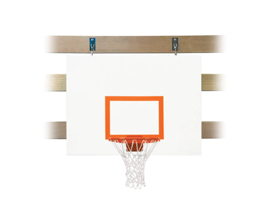 FIRST TEAM SUPERMOUNT01 AGGRESSOR WALL MOUNTED BASKETBALL GOALS - 42&quot;X60&quot; STEEL