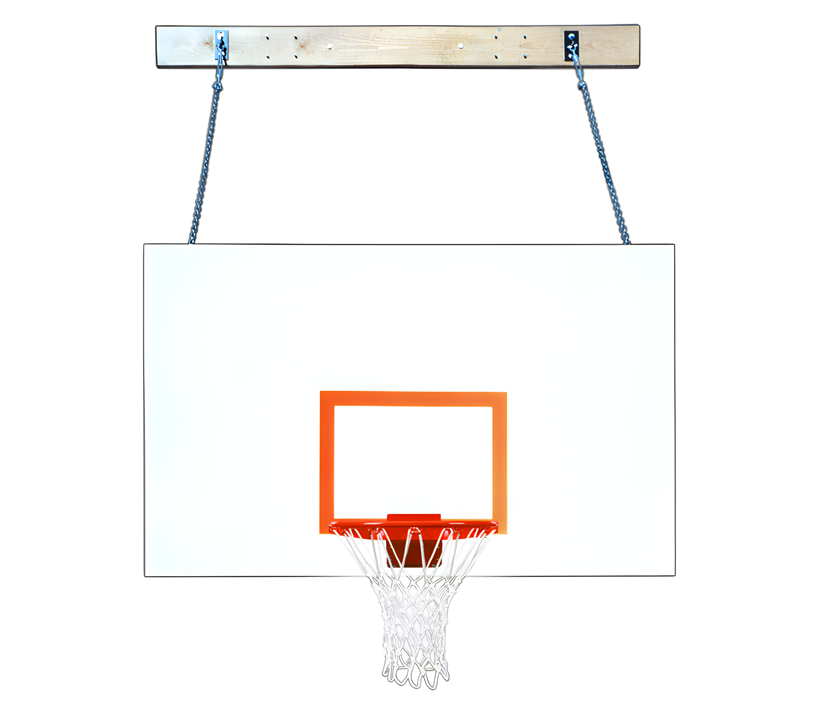 First Team SuperMount23 Magnum Wall Mounted Basketball Hoops- 42"x72" Steel