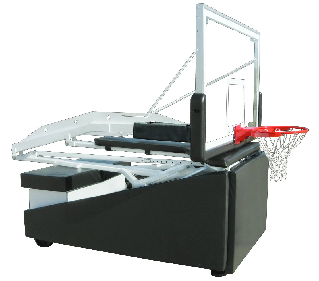 First Team Tempest Triumph Basketball Goal Systems - 42&quot;X72&quot; Tempered Glass