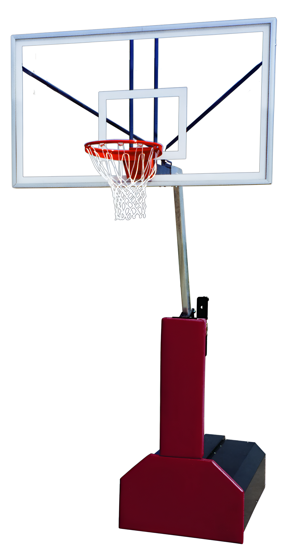 First Team Thunder Arena Portable Basketball Hoops- 42&quot;X72&quot; Tempered Glass