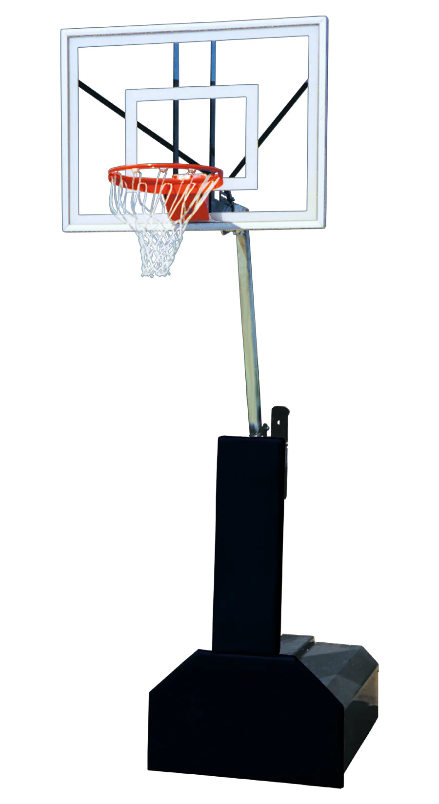 First Team Thunder Ultra Portable Basketball Goal - 36&quot;X54&quot; Tempered Glass