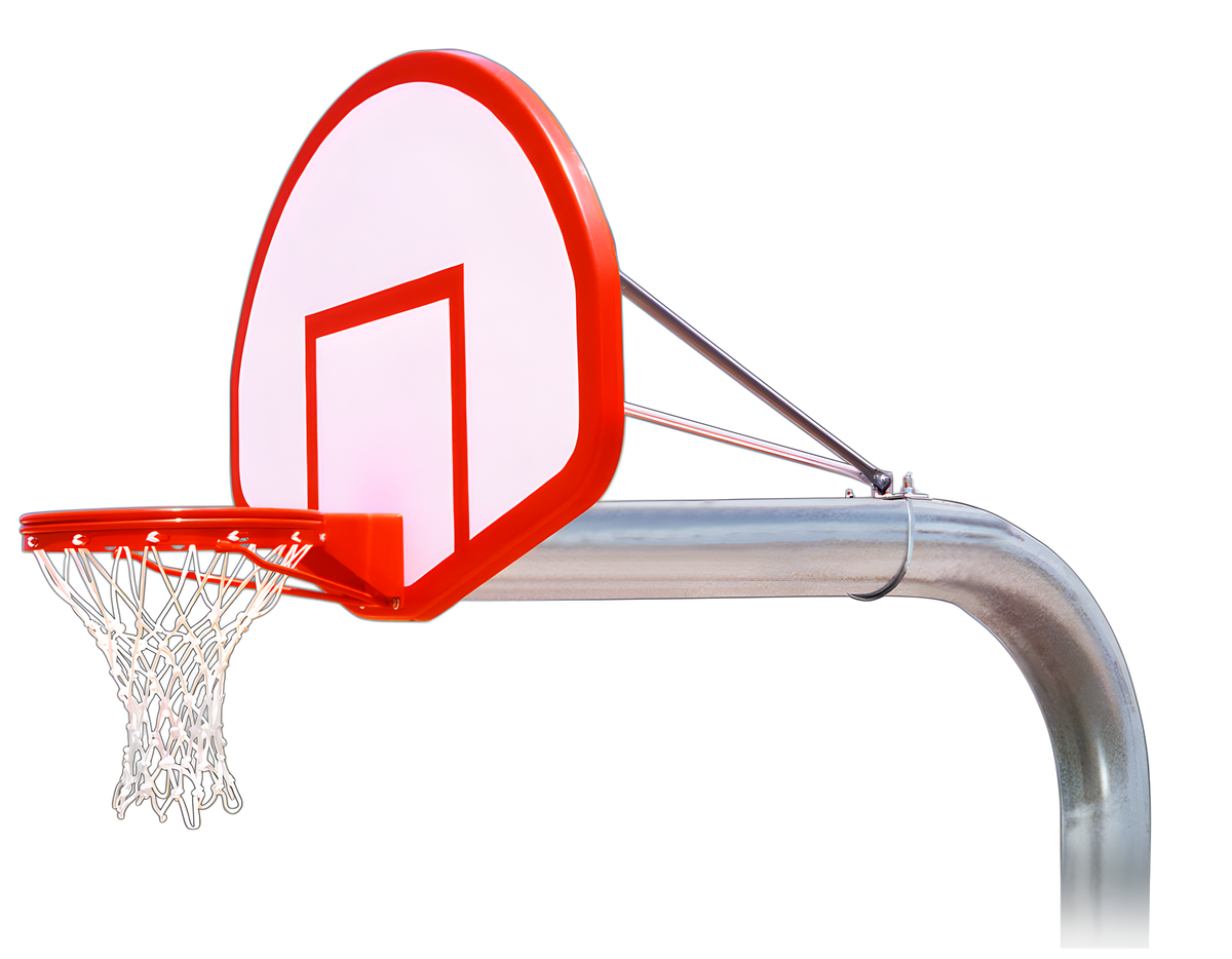 First Team Tyrant Flight In Ground Basketball Hoops- 39&quot;x54&quot; Fiberglass