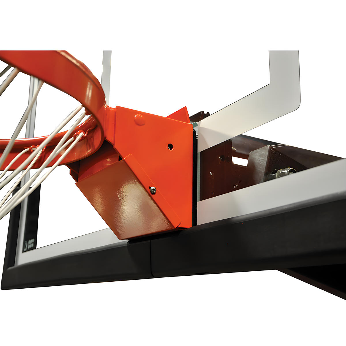 Jaypro Titan Basketball System (6&quot;x 8&quot; Pole with 4&#39; Offset) CV684A