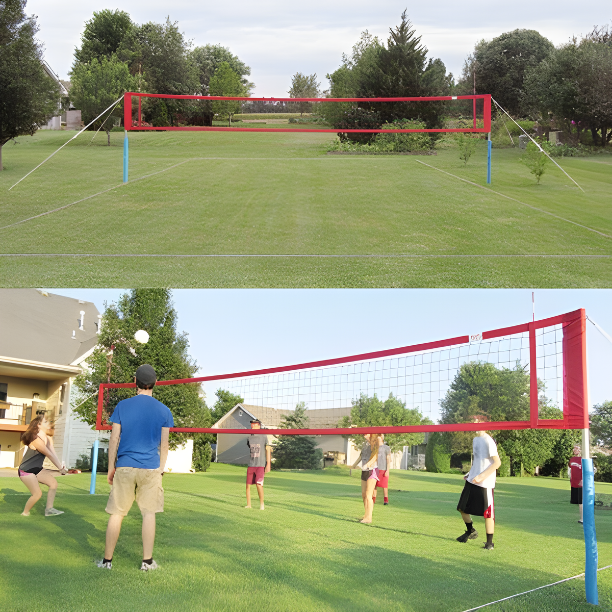 First Team Apollo USA Backyard Volleyball Net System