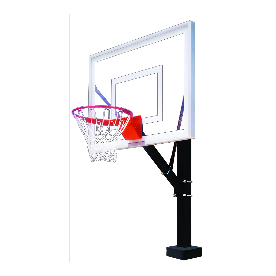 First Team HydroSport™ III Pool Side Basketball Hoop- 36&quot;x54&quot; Acrylic