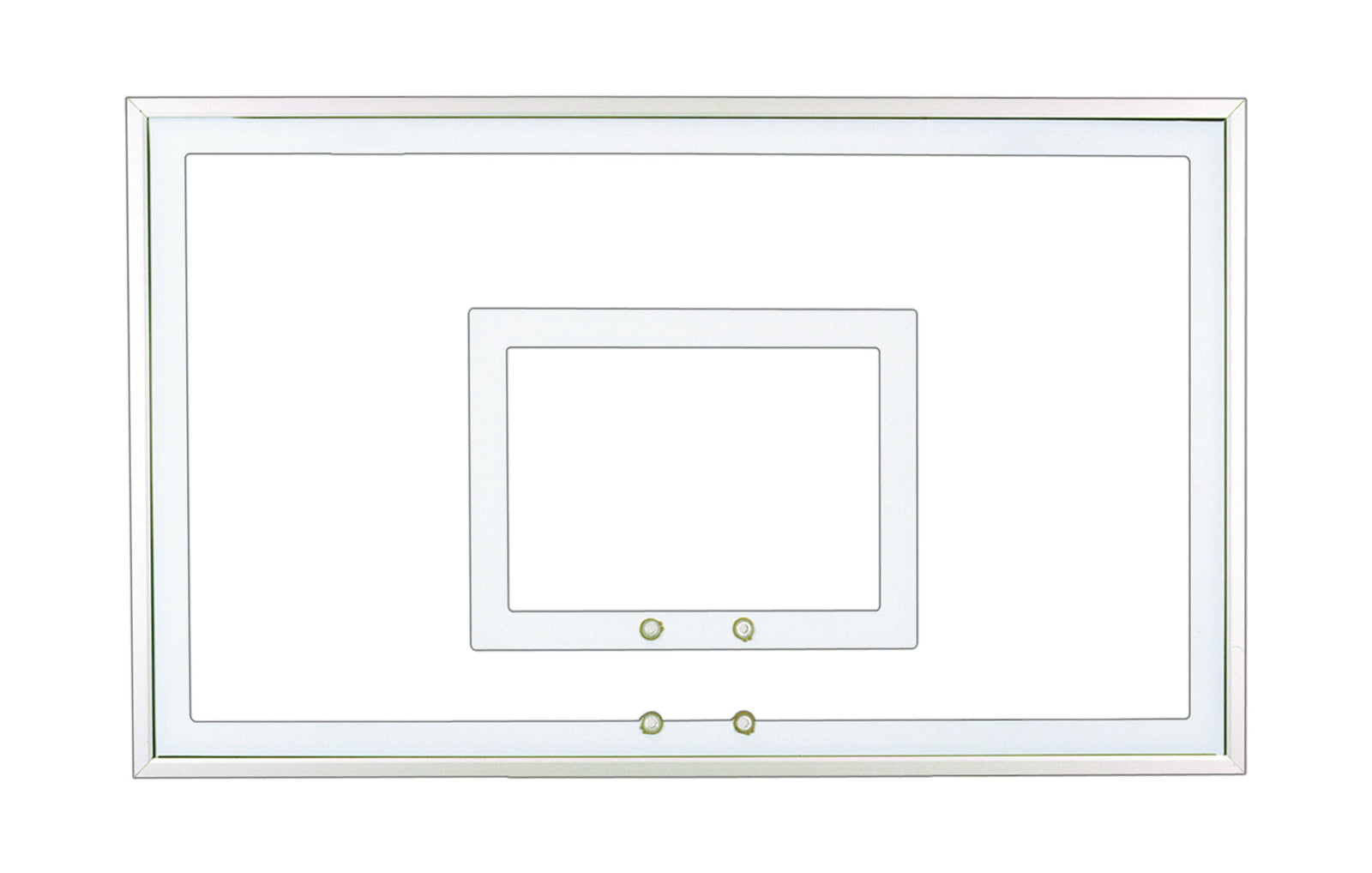 clear tempered glass basketball backboard 