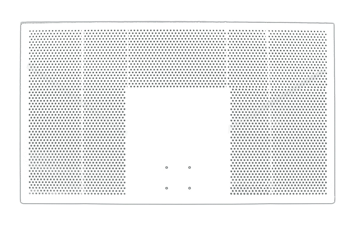 Rectangular steel dotted basketball backboard